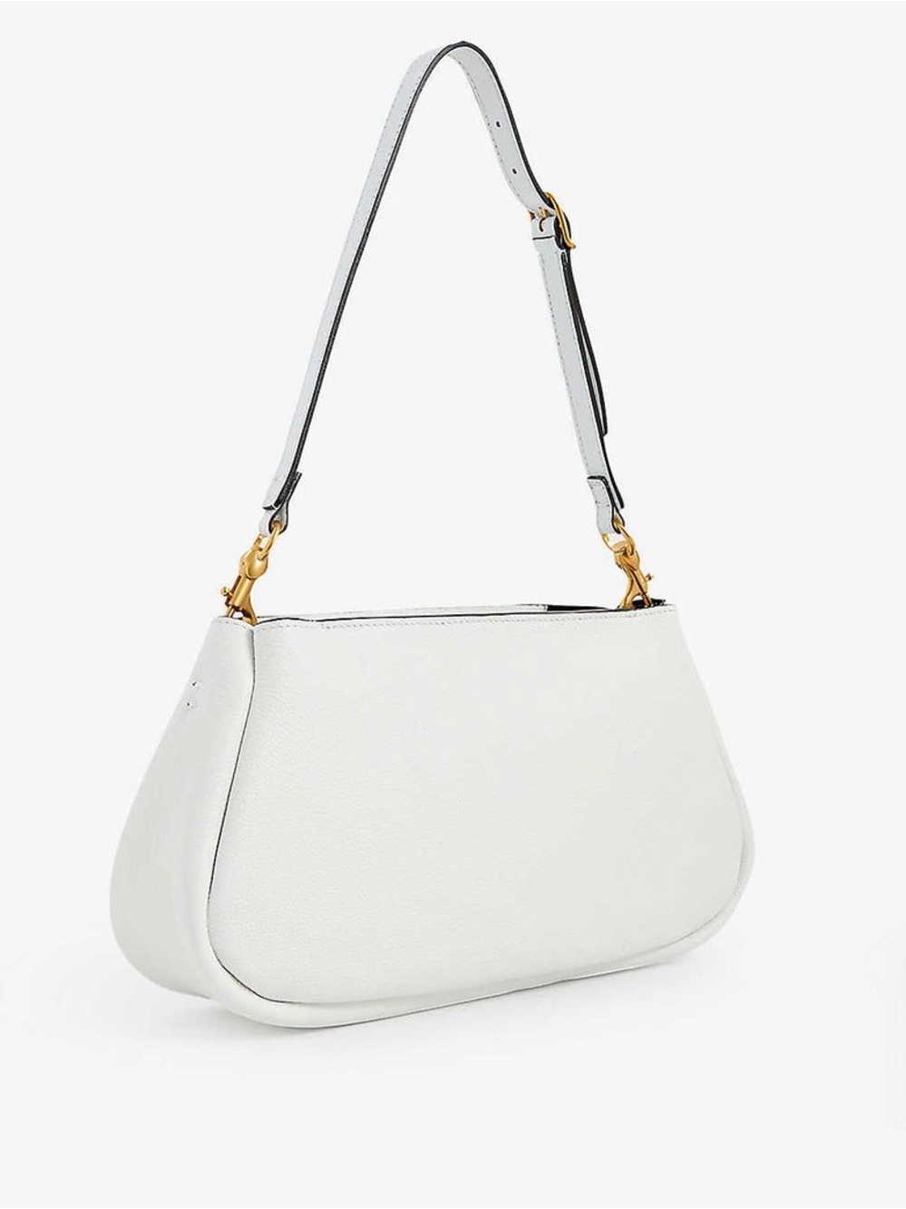 Chloe Marcie Baguette Leather Cross-Body Bag - Picture 2 of 16
